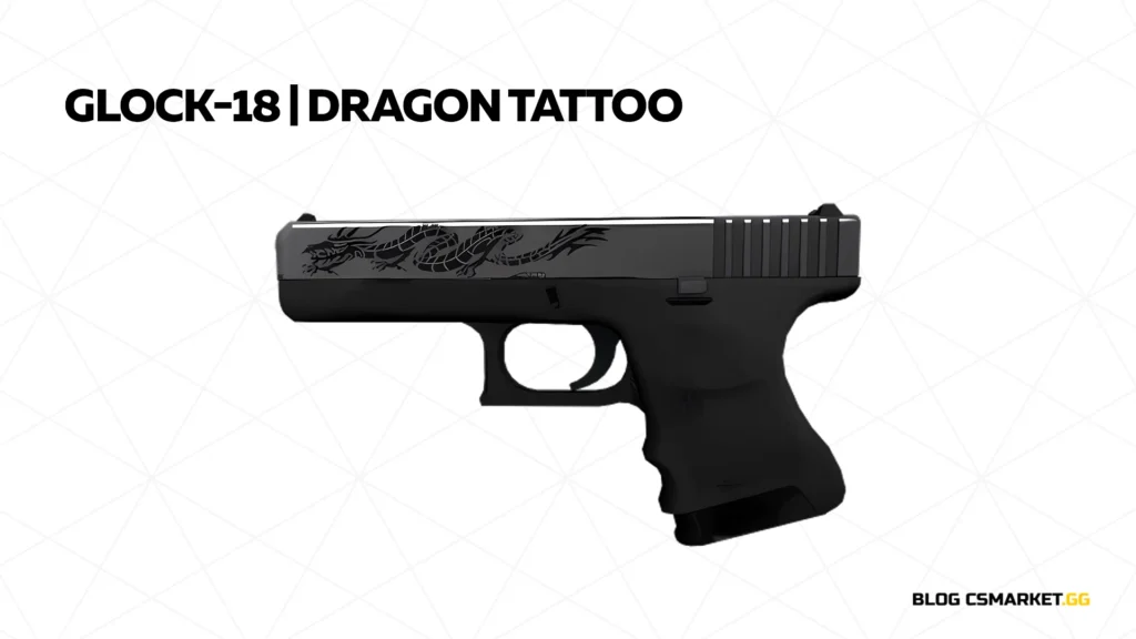 Glock-18 Dragon Tattoo