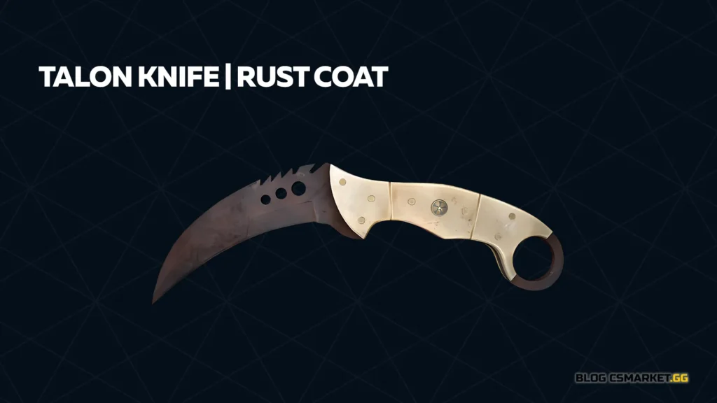 Talon Knife Rust Coat