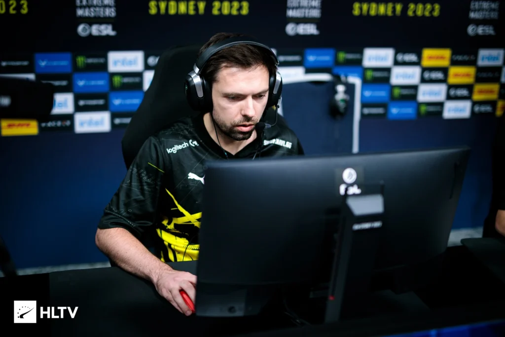 Andrey B1ad3 Gorodenskiy, coach at Natus Vincere on at IEM Sidney 2023