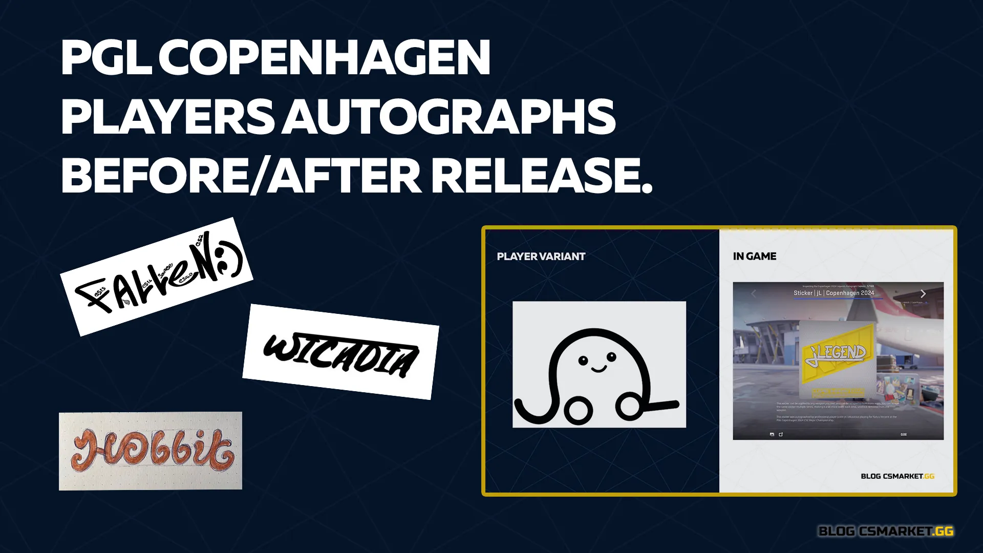 Why Didn't VALVE Approve This? PGL Copenhagen Autographs Before/After ...