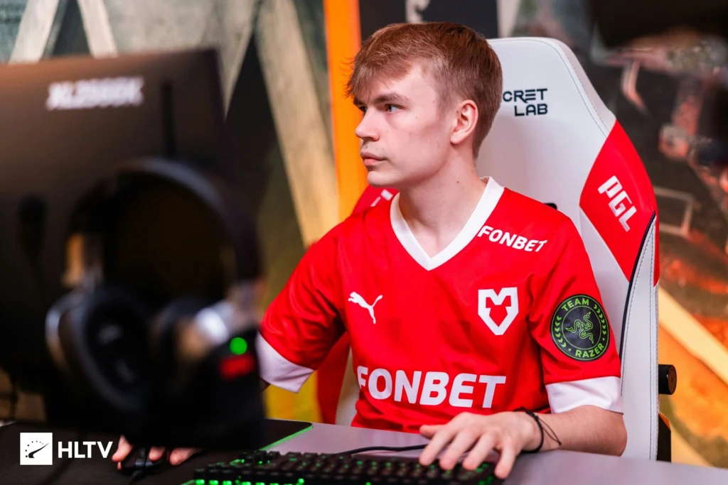 Ludvig Brollan Brolin, newcomer to the MOUZ CS2 roster