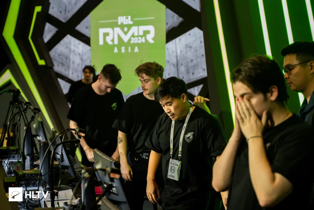 Emotions of Grayhound after elimination at PGL Major Copenhagen 2024: Asia RMR