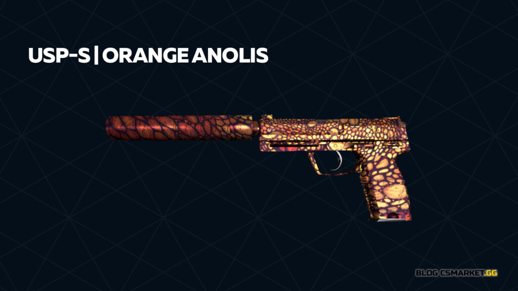 USP-S | Orange Anolis