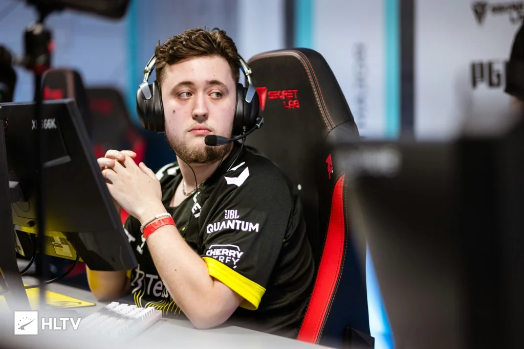 Mathieu ZywOo Herbaut, the main star of Team Vitality in CS2