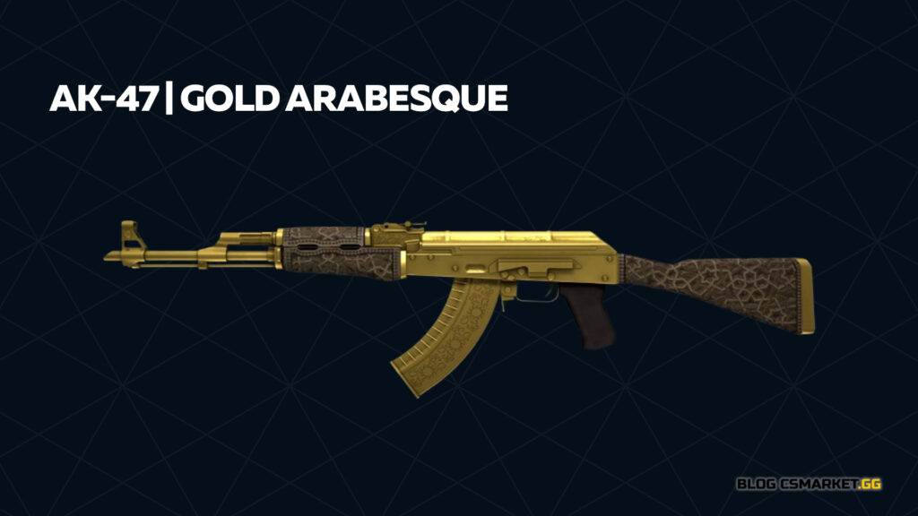 AK-47 | Gold Arabesque