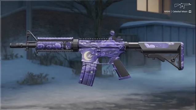 7. M4A4 | Celestial Moon