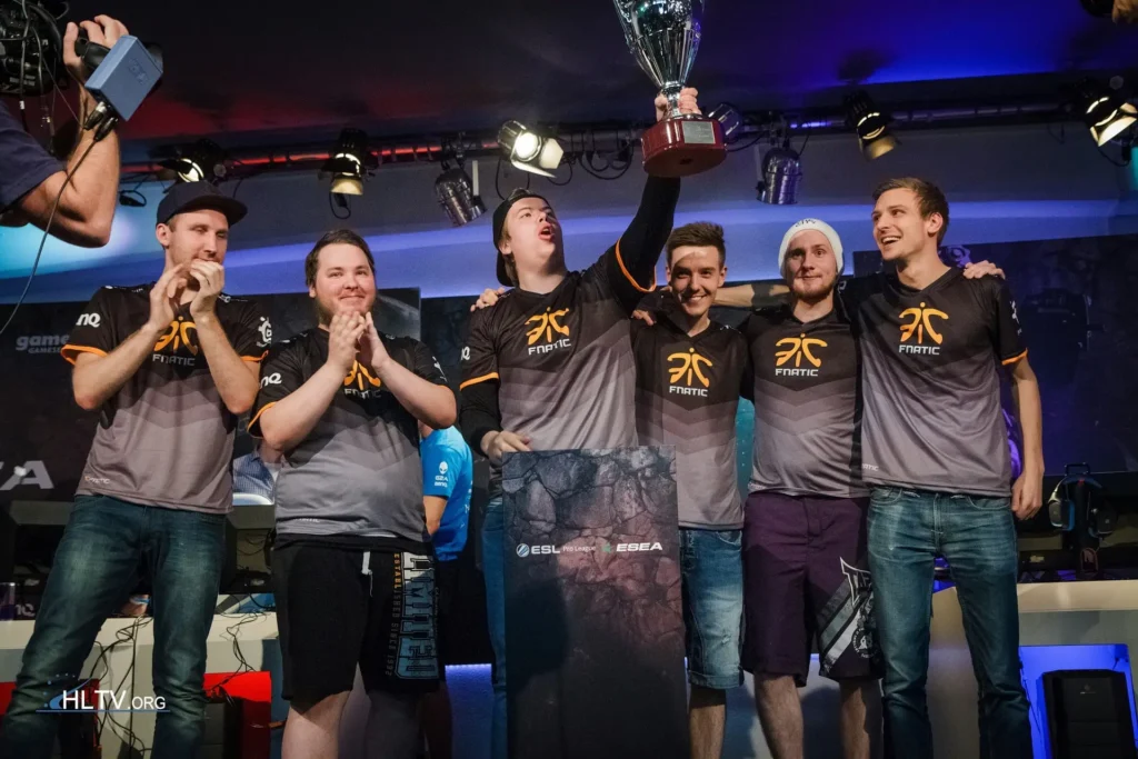 Fnatic are the champions of the 1st and 2nd seasons of the ESL Pro League