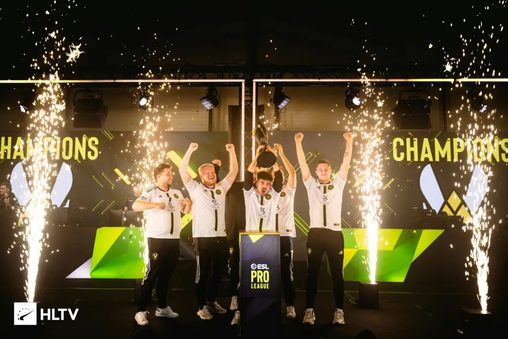 Team Vitality are the champions of the 16th season of the ESL Pro League