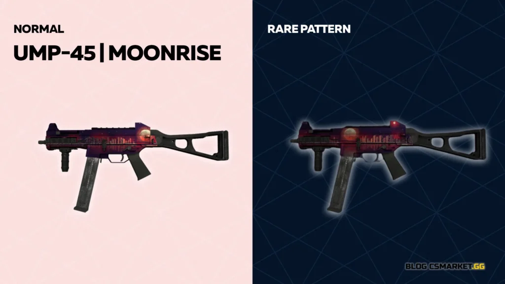 7. UMP-45 | Moonrise