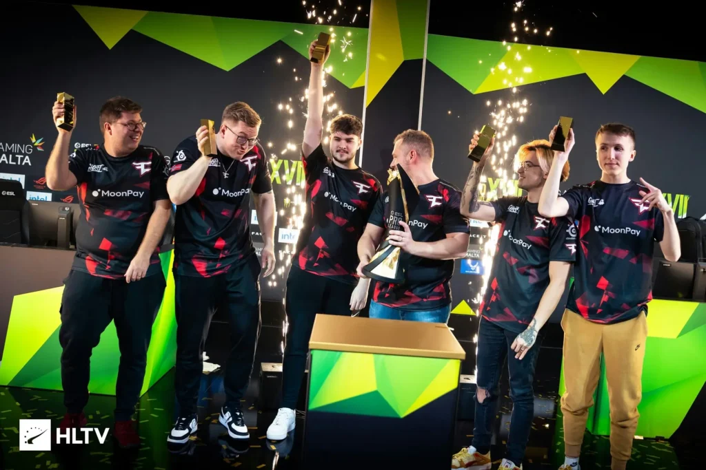 FaZe Clan are the champions of the 15th and 17th seasons of the ESL Pro League