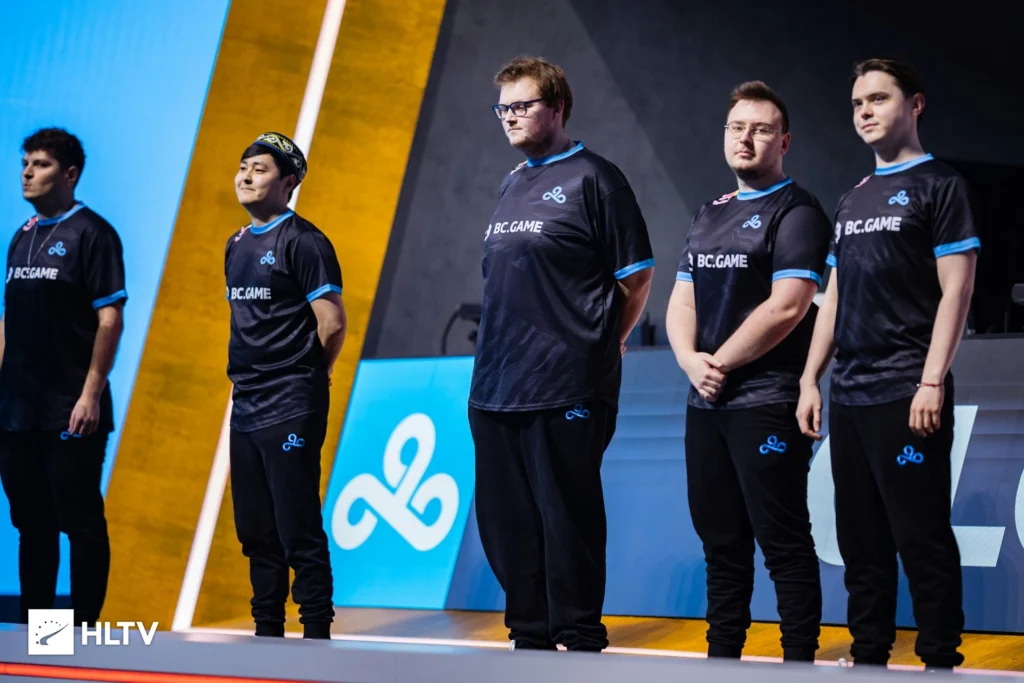 Cloud9 roster at PGL Major Copenhagen 2024