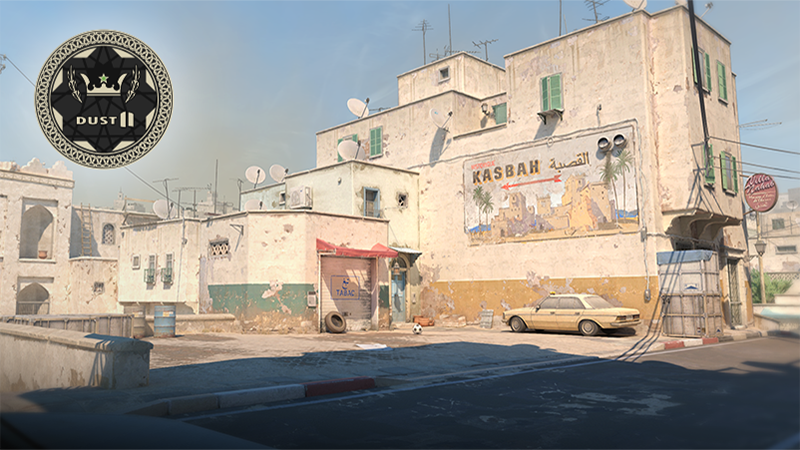 Dust 2 map in CS2