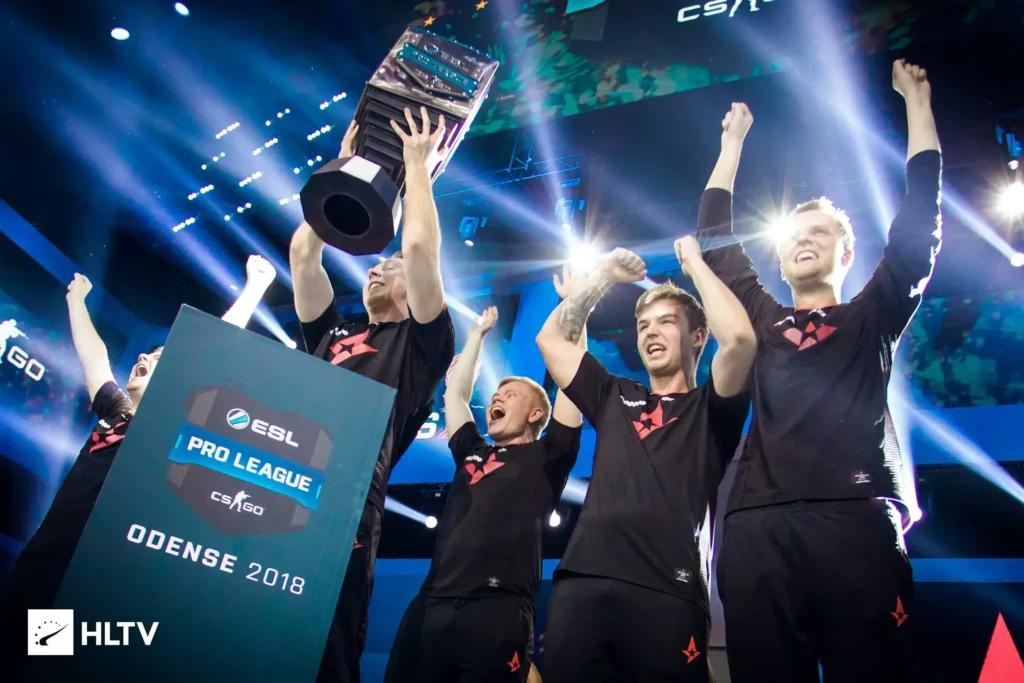 Astralis are the champions of the 7th and 8th seasons of the ESL Pro League