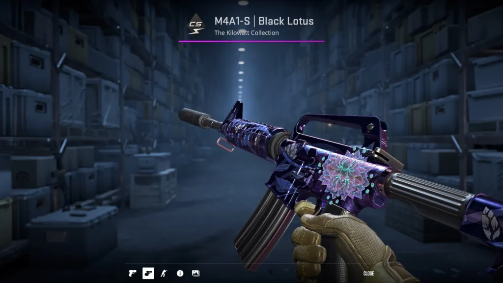 M4A1-S | Black Lotus