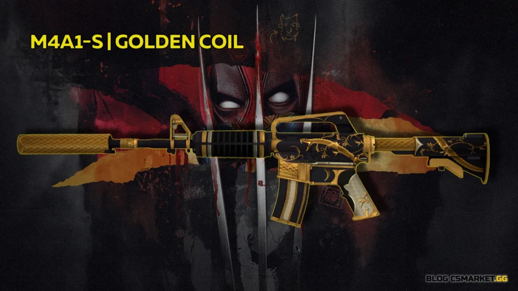 M4A1-S | Golden Coil