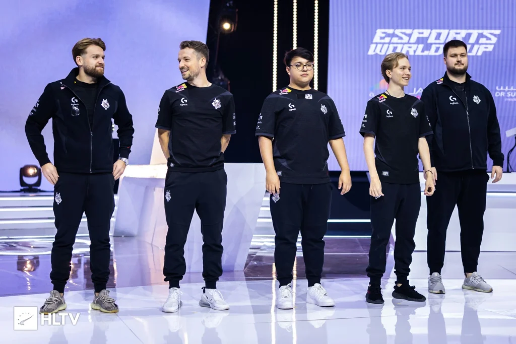 G2 Esports roster for Esports World Cup 2024