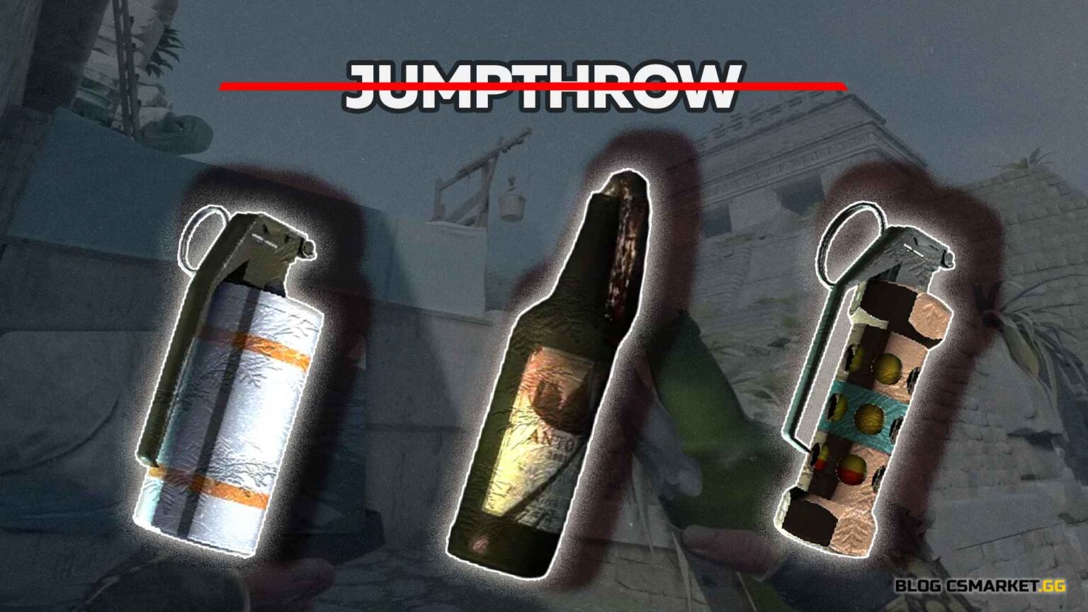 The Most Useful Grenades Without Jumpthrow on Dust 2, Ancient, and Vertigo