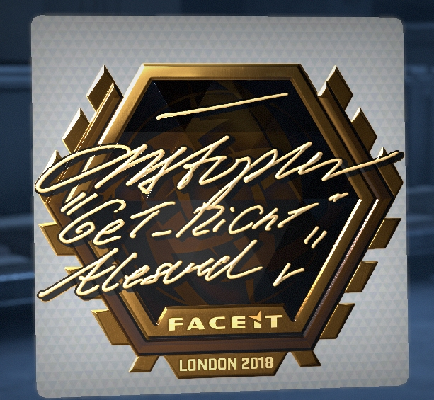 Sticker GeT_RiGhT | London 2018