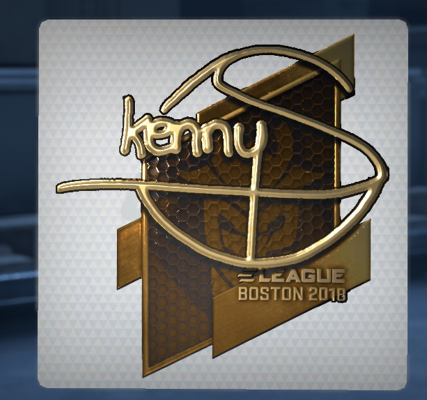 Sticker kennyS | Boston 2018