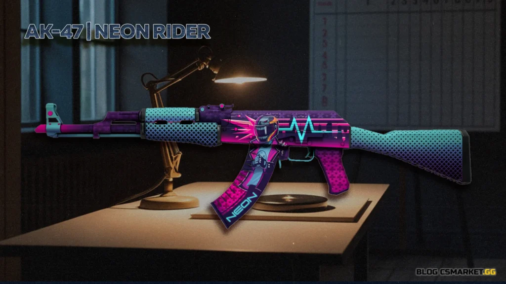 5. AK-47 | Neon Rider