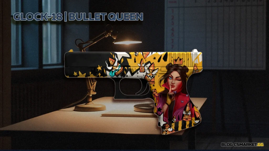 6. Glock-18 | Bullet Queen