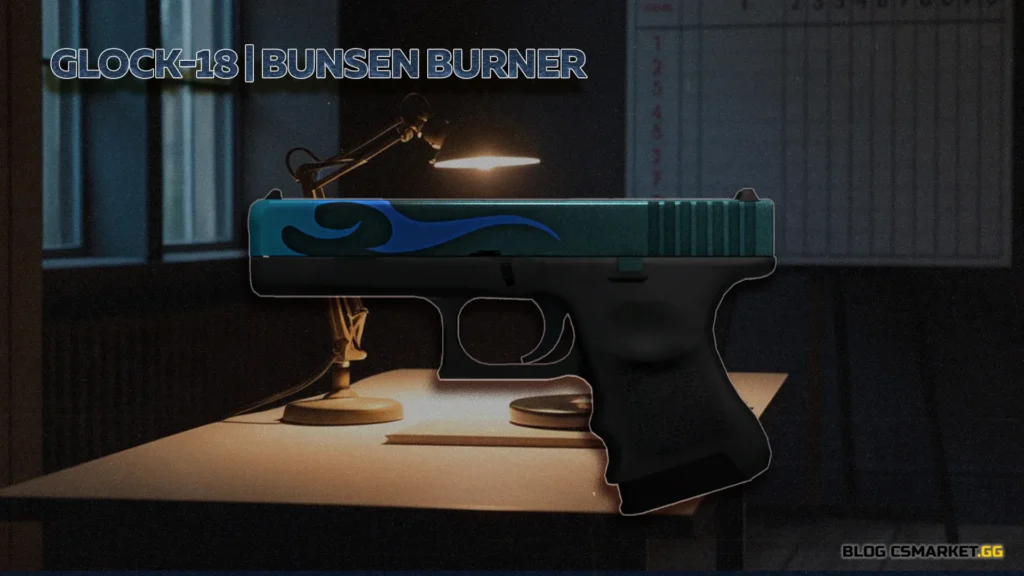 4. Glock-18 | Bunsen Burner