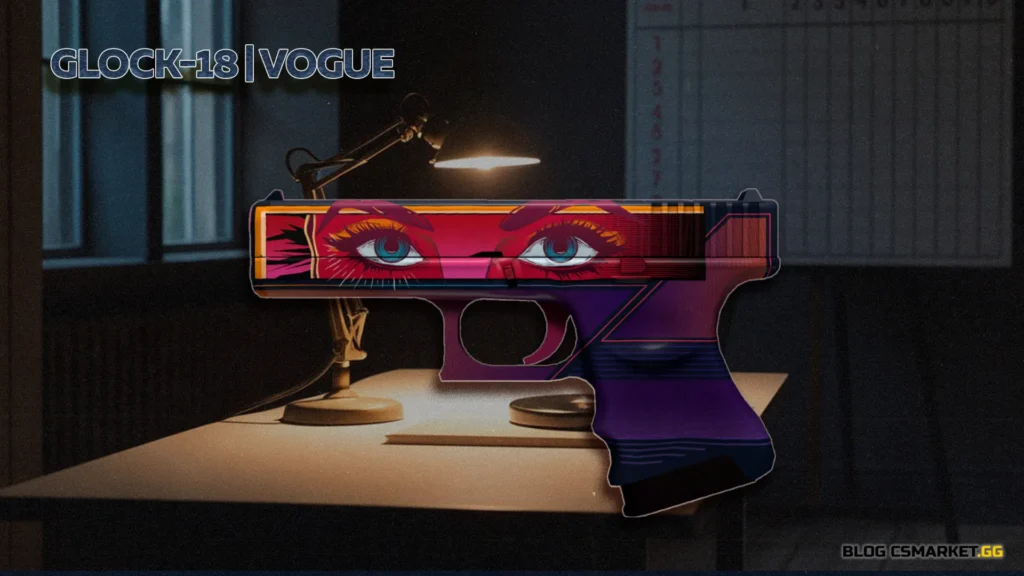 3. Glock-18 | Vogue