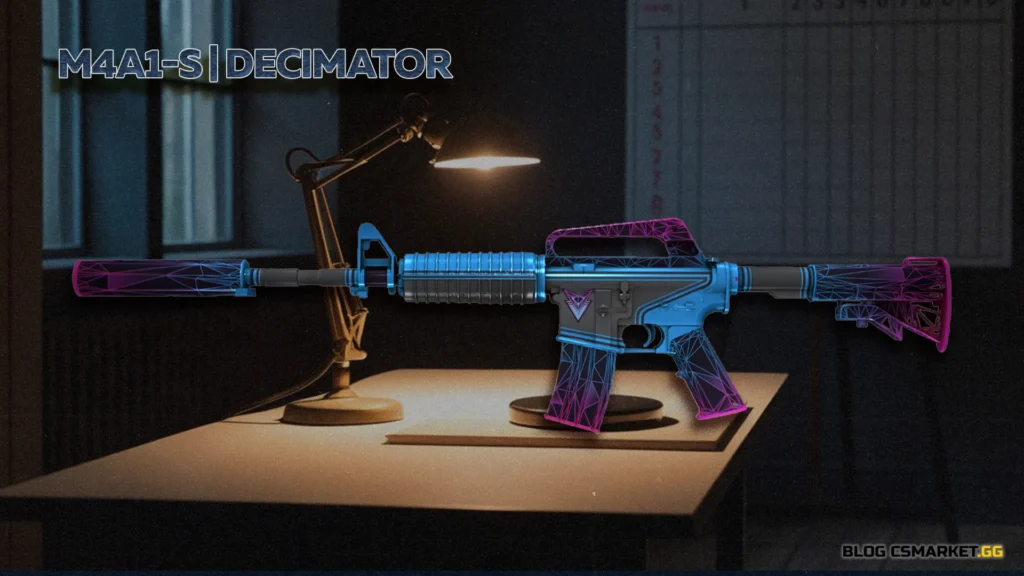 7. M4A1-S | Decimator