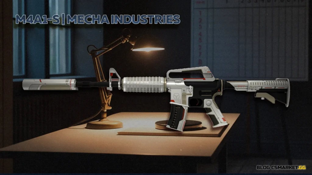 3. M4A1-S | Mecha Industries