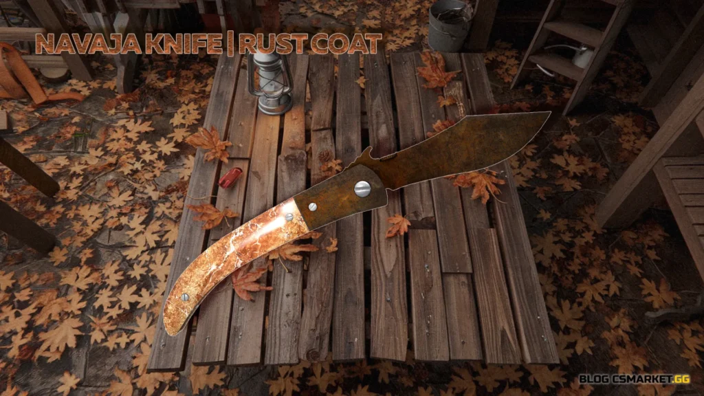 Navaja Knife | Rust Coat