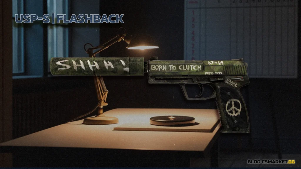 10. USP-S | Flashback