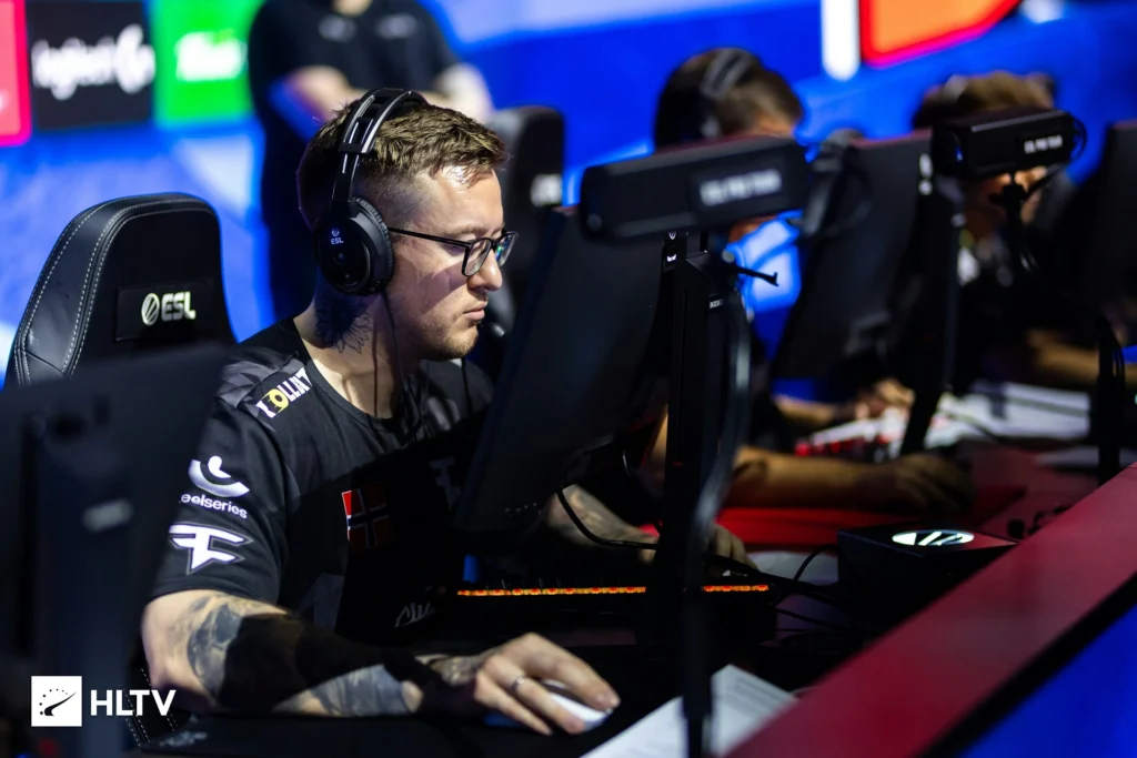 Håvard rain Nygaard, player of FaZe Clan's CS2 roster