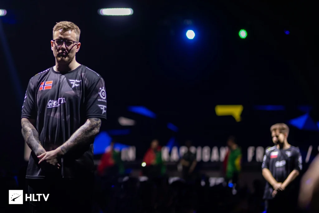 Håvard rain Nygaard, player of FaZe Clan's CS2 roster