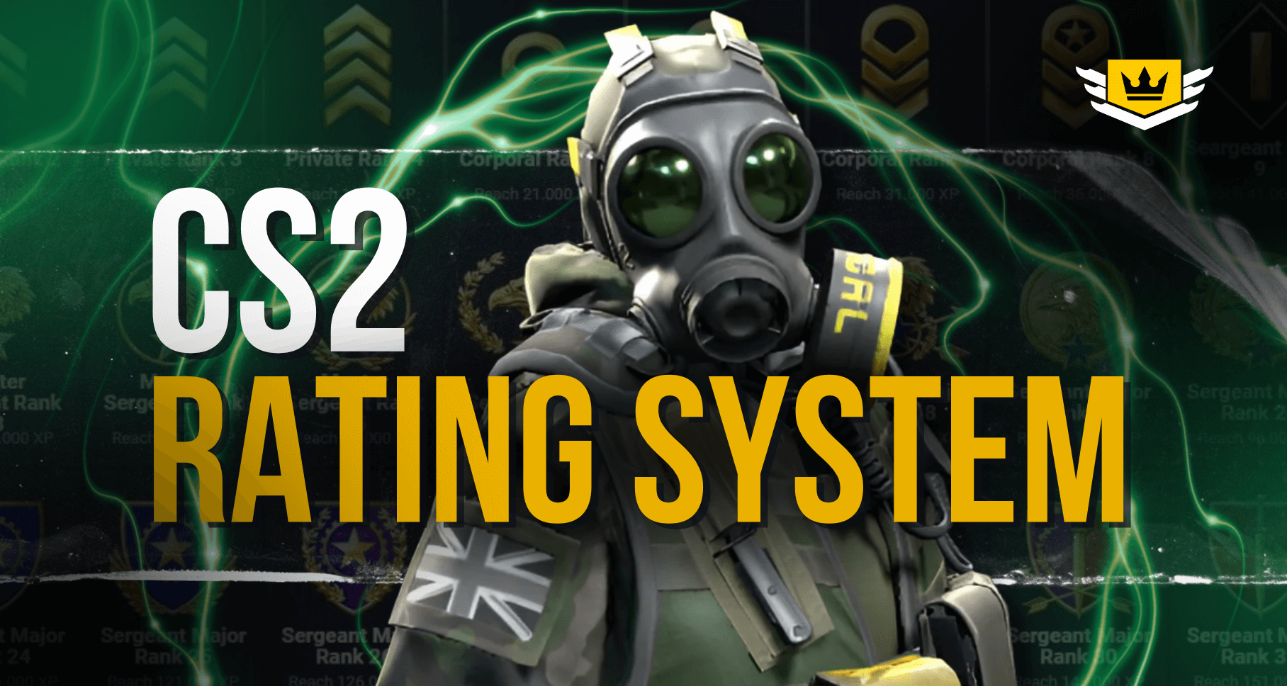 CS2 Rating System: What Is It and How to Increase The Rank