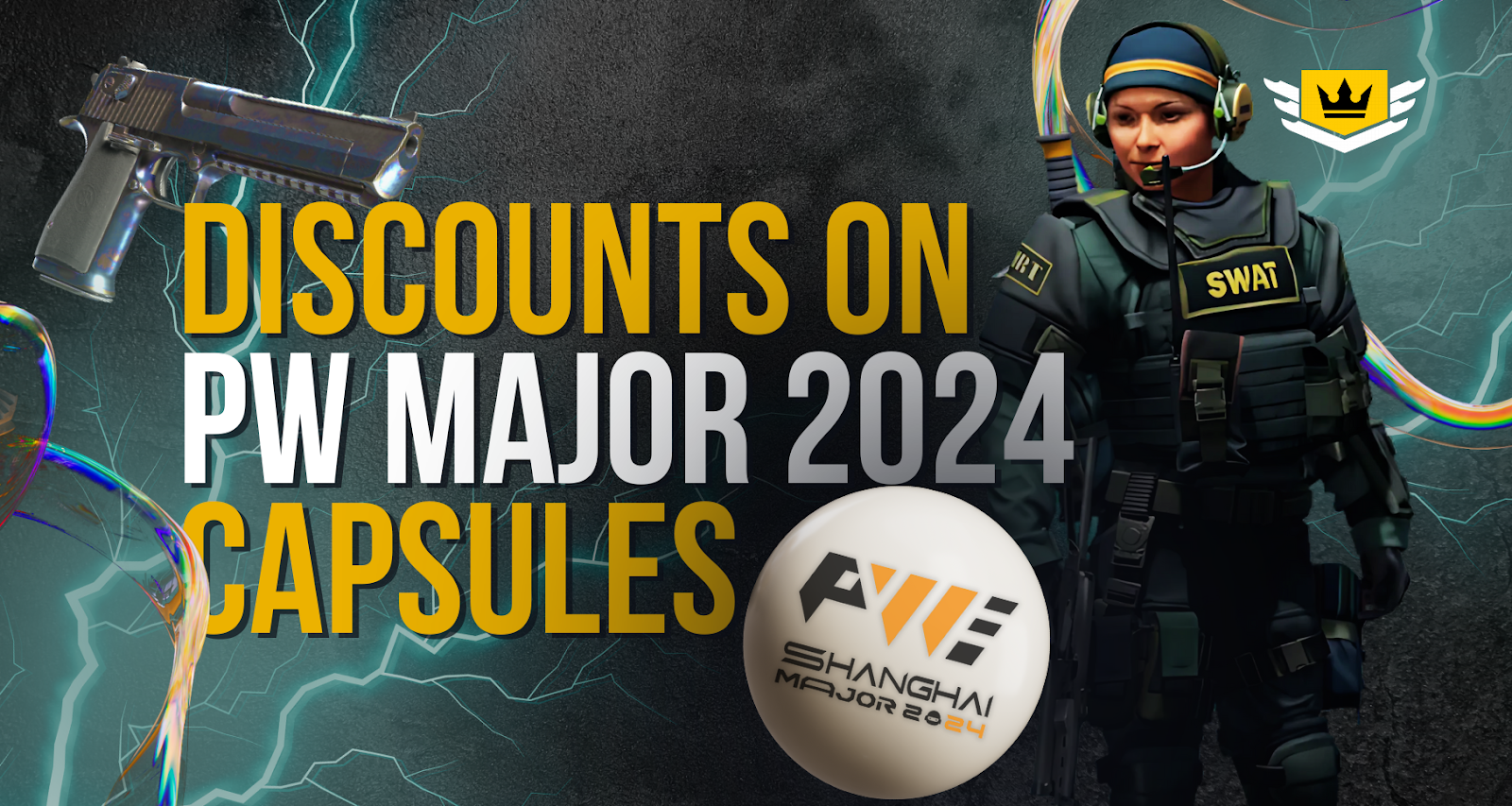 Discounts on PW Major 2024 Capsules