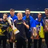 Natus Vincere roster after winning the PGL Major Copenhagen 2024 on CS2