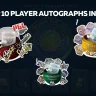 Top 10 Player Autographs